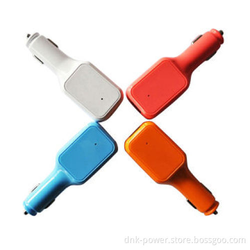 3-in-1 Car and Travel Charger with USB, 2A, for iPhone/Samsung/HTC/BlackBerry/Nokia